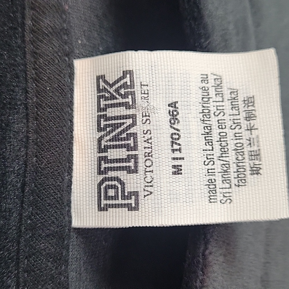 Victoria's Secret PINK velvet sweatshirt size Medium - Picture 3 of 5